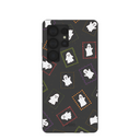 Black Ghost Stamps Samsung Galaxy S25 Ultra Case