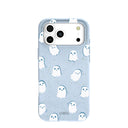 Coque Ghostly bleu poudre pour iPhone 17 Pro Max