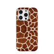 Coque iPhone 16 Pro motif girafe coquillage