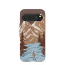 Chocolate Brown Gone Fishing Google Pixel 10 Pro XL Case