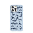 Coque iPhone 15 Pro Max bleu poudre Great White 