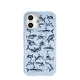Coque iPhone 16 bleu poudre Great White 