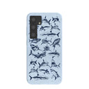 Coque Samsung Galaxy S24 bleu poudre Great White 