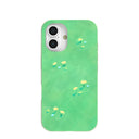 Coque iPhone 16 Sage Green Fields