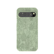 Coque Google Pixel 9 Pro XL vert sauge et vert Oasis