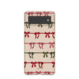 Seashell Holiday Bows Google Pixel 6 Case