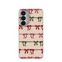 Coque Samsung Galaxy S26+ (Plus) à motif coquillages et nœuds décoratifs