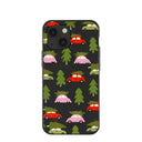 Black Holiday Caravan iPhone 13 Mini Case