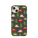 Black Holiday Caravan iPhone 14 Case