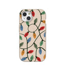 Coque iPhone 15 Seashell Holiday Lights