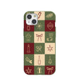 Coque iPhone 15 Plus Forest Floor Holiday Squares