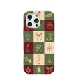 Coque iPhone 16 Pro Max Forest Floor Holiday Squares