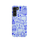 Coque Powder Blue Home for Midnight pour Samsung Galaxy S22