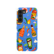 Coque Hot Stuff bleu électrique pour Samsung Galaxy S22
