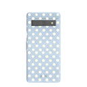 Powder Blue Indigo Dots Google Pixel 7a Case