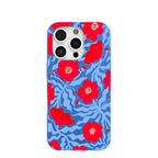 Electric Blue Indigo Ember iPhone 16 Pro Case