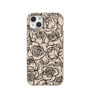 Coque iPhone 15 Plus Seashell Inked Blooms