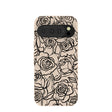 Coque Google Pixel 10/10 Pro à motif coquillages et fleurs encrées