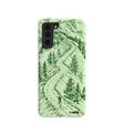 Coque MTBCO pour Samsung Galaxy S21, vert sauge, Into the Mountains