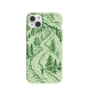 Coque iPhone 14 Plus « Vert sauge » Into the Mountains