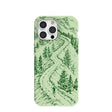 Sage Green Into the Mountains iPhone 15 Pro Max Case