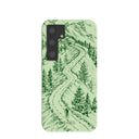 Coque Samsung Galaxy S24 « Vert sauge » Into the Mountains