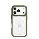 Coque transparente pour iPhone 17 Pro avec motif Forest Floor Ridge (MagSafe inclus)