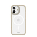 Coque transparente pour iPhone 17 avec motif London Fog Ridge (MagSafe inclus)