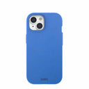 Coque iPhone 15 bleu électrique