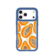 Coque transparente Juicy Papayas pour iPhone 17 Pro Max avec motif True Blue Ridge (MagSafe inclus)