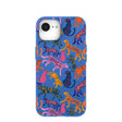 Electric Blue Jungle Cat iPhone 16e/17e Case
