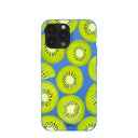 Electric Blue Kiwi Slices iPhone 13 Pro Max Case