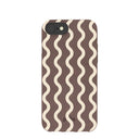 Coque chocolat marron latte pour iPhone 6/6s/7/8/SE