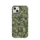 Coque pour iPhone 14 Plus motif camouflage London Fog Leaf
