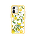 Coque transparente Lemon Bloom pour iPhone 17 avec Sunbeam Ridge (MagSafe inclus)