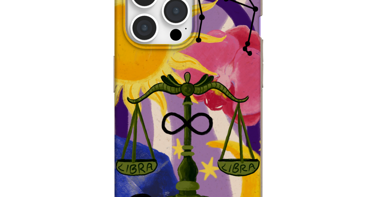 Seashell Libra Scale iPhone 15 Pro Max Case – Pela Case