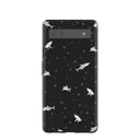 Coque noire Lil Sharks pour Google Pixel 6a 