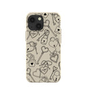 Coque pour iPhone 13 Mini London Fog Locked In Love