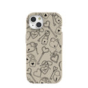 Coque pour iPhone 15 London Fog Locked In Love