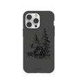 Black Lone Cabin iPhone 14 Pro Max Case