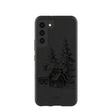 Coque noire Lone Cabin pour Samsung Galaxy S22
