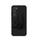 Coque noire Lone Cabin pour Samsung Galaxy S23
