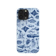 Powder Blue Marine Life iPhone 13 Pro Max Case