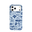 Coque iPhone 17 Pro Max Bleu Poudre Vie Marine