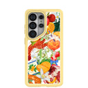 Coque Samsung Galaxy S26 Ultra Clear Mediterranean Summers avec bordure Sunbeam (chargement magnétique inclus)