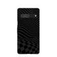 Black Melted Checkers Google Pixel 7 Case