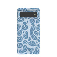 Powder Blue Melting Faces Google Pixel 6 Case