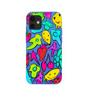 Coque iPhone 12 Mini bleu électrique Melty Mood