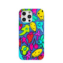 Coque iPhone 16 Pro Max bleu électrique Melty Mood