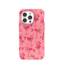 Coque iPhone 14 Pro « Sirène Cocktail Rose Bubblegum »